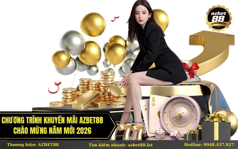 Chương Trình Khuyến Mãi azbet88 Chào mừng Năm mới 2026