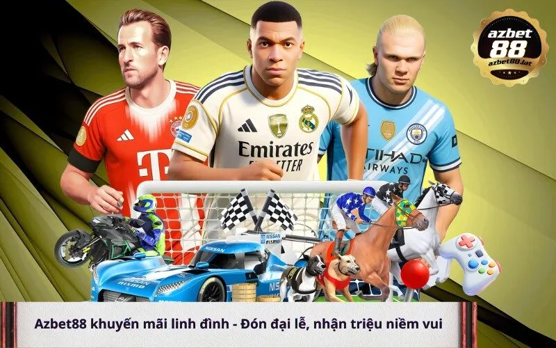 Azbet88 khuyến mãi linh đình - Đón đại lễ, nhận triệu niềm vui